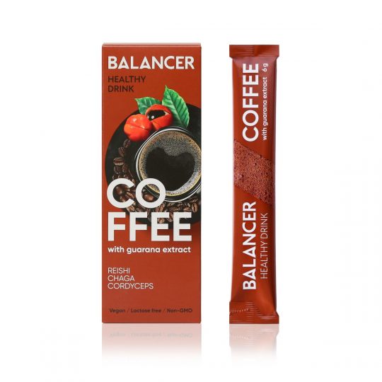 Напиток растворимый BALANCER COFFEE «Кофе с экстрактом гуараны», 10 стиков